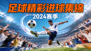 足球比赛精彩进球集锦视频封面